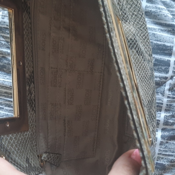 Michael Kors Snakeskin Clutch - Picture 6 of 6